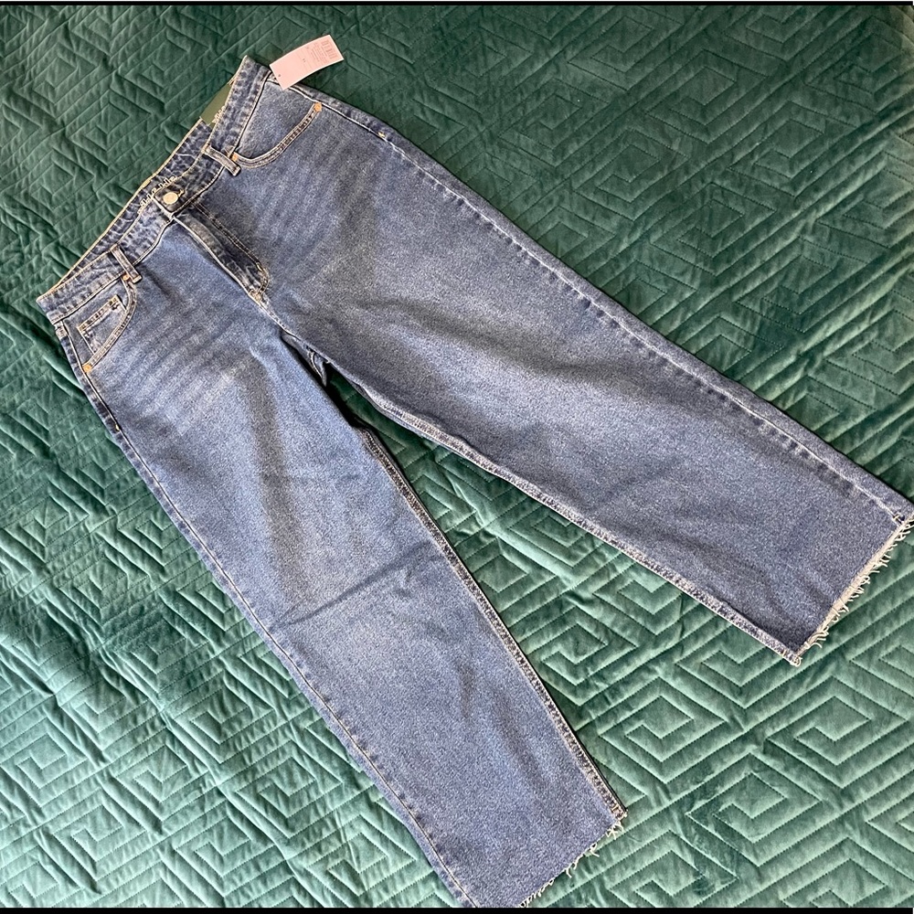 Wild fable straight ankle high rise jeans